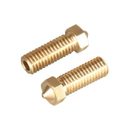 V6 Volcano Brass Length Extruder Nozzle 3.0mm x 1.0mm image 3