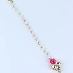 Asthetika Kids Gold-Plated Kundan-Studded Maang Tikka image 2