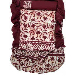 Farooq Dyeing Printed Pure Cotton Unstitched Dress Material image 2