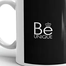 Mr UVD White & Black Graphic Printed Ceramic Mug 350 ml-image-96