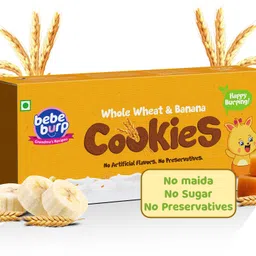 Organic Baby Whole Wheat Cookie Snacks - 150g, Tasty & Healthy Kids Biscuit Baby Snacks 100 g-image-67