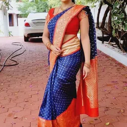 Areca Designer Woven Design Zari Pure Silk Banarasi Saree-picture-37