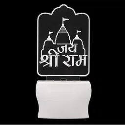 1ST TIME Red & White Acrylic Abstract Shaped Shaped Wall Lamp image 5