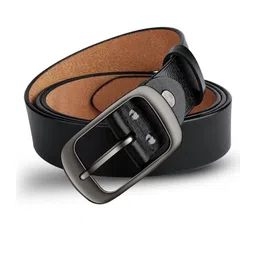 Roadster Men Pack Of 2 Tang Closure Leather Belt image 3