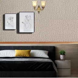 lara traders Vinyl Decorative Grey Wallpaper image 4