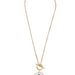 MINJI AND CO. Gold-Plated Evil Eye Necklace-image-20