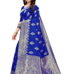 KSALIYA Blue Art Silk Sarees-picture-27