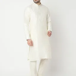 Ethnicity Men Regular Kurta with Trousers image 5