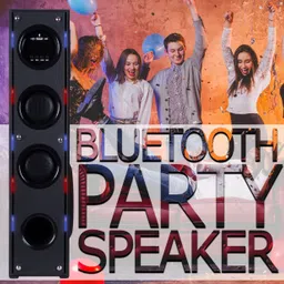 liluns ER-343 multimedia speaker Sound Stereo bass Built-in FM 120 W Bluetooth Tower Speaker image 5