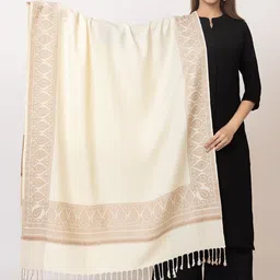 PASHGIRI Women Geometric Embroidered Shawl-picture-15
