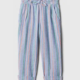 GAP Girls Striped Regular Fit High-Rise Trousers-picture-37