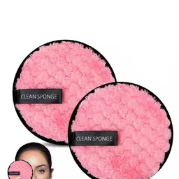 Beautiflame Set Of 3 Round Makeup Foundation PuffPowder With Makeup Remover Puff image 4