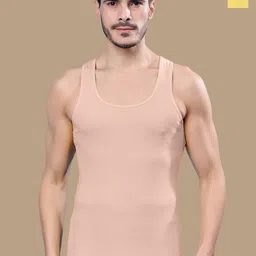 Friskers Men Pack Of 2 Ribbed Cotton Gym Vests-picture-21