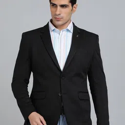 JB STUDIO Notched Lapel Long Sleeves Single Breasted Blazer-picture-15