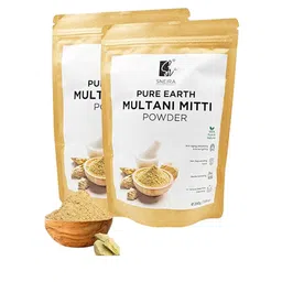 SNEIRA Discover The Beauty Set Of 2 Pure Earth Multani Mitti Powder Face Pack - 200 g Each image 3