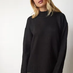 Happiness istanbul Women Woollen Pullover image 4