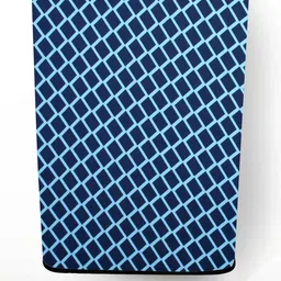 The Furnishing Tree Washing Machine Cover Check Blue Compatible for Samsung 6.5 Kg Fully-Automatic image 3