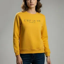 Calm Down Women Printed Sweatshirt-picture-17