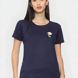 SZN Women Printed Applique T-shirt-picture-22