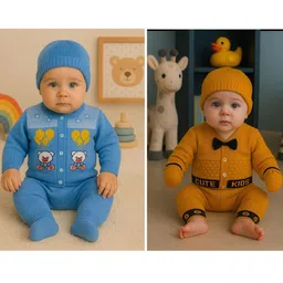 paryag hosiery Unisex Kids Printed T-shirt with Pyjamas-picture-15