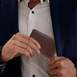 CIMONI Men Leather Three Fold Wallet image 5