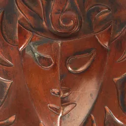 Exotic India Ethnic Motifs Matte Wall Hanging Decor - 5 In image 3