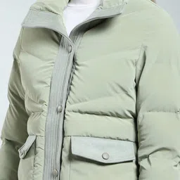 Monte Carlo Women Solid Puffer Jacket image 4