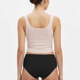 FiveFlag Pack of 6 Combed Cotton Mid-Rise Hipster Briefs image 2