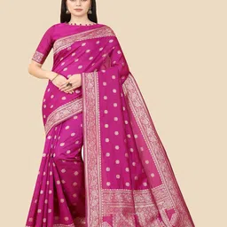 AMRUTKALA SAREES Ethnic Motifs Woven Design Saree-picture-15