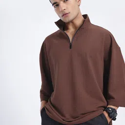 glitchez Comfy Polo Drip Seersucker Super Loose Fit T-shirt-picture-21