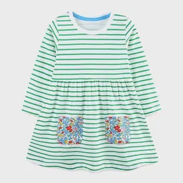 LULU & SKY Girls Striped Nightdress-picture-23
