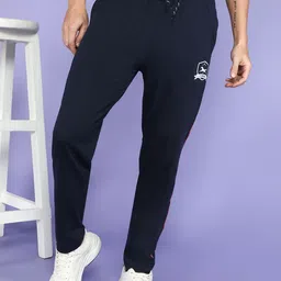 4 SPEED Men Slim-Fit Mid Rise Track Pants-picture-15