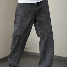 SZN Men Classic Relaxed Fit Mid-Rise Light Fade Stretchable Jeans-picture-14