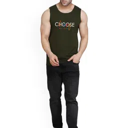 SLOWLORIS Men Pack Of 2 Printed Innerwear Gym Vests image 5