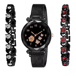 Miss Perfect Women Printed Dial & Bracelet Style Strap Analogue Watch And 2 Bracelet HJ473-picture-22
