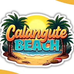 GIFTODAY Yellow & Blue Calangute Printed Fridge Magnets image 5