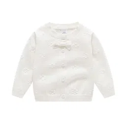 StyleCast x Revolte Girls Round Neck Front-Open Sweaters-picture-22