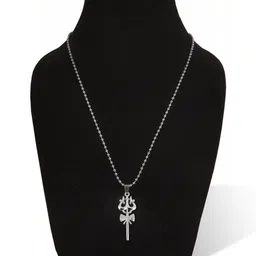 Utkarsh Silver-Plated Contemporary Pendants with Chains image 2