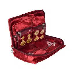 Aura Maroon Set of 2 Regular Jewellery Organiser Organisers image 2