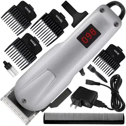 QGS E5 New Powerful Hair Clipper High Quality Fast Charging Razor 5W Beard Moustache Fully Waterproof Trimmer 410 min Runtime 7 Length Settings-picture-15