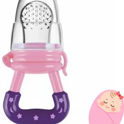 aapni dukan SST Sales Baby Food And Fruit Nibbler & Pacifier Teether BPA Free Nibbler BH489 Feeder image 1