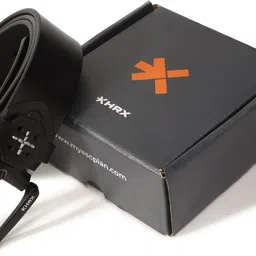 hrx by hrithik roshan Men Casual Black Genuine Leather Belt image 5