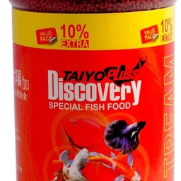 taiyo pluss discovery Fast Red Fish Food, 330gm with Extra 10 Percent 0.33 kg Dry Young, Adult, Senior Fish Food-picture-27