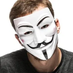 precious homeware Michael mask pack of 1 white Party Mask image 3