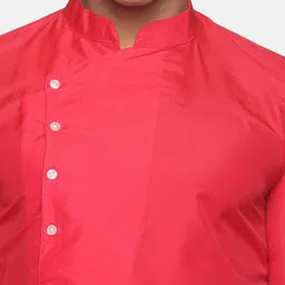Sethukrishna Men Rose Handloom Kurta image 2