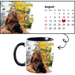 cph Photo & Text Printed Cup For Birthday Gift Black Handle Ceramic Coffee Mug-picture-28