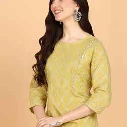 JAIPURI LIBAS Women Bandhani Printed Kurta image 4