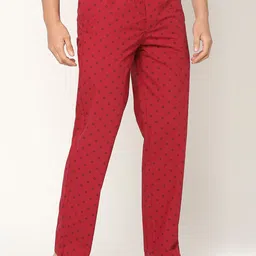 UnderJeans by Spykar Men Printed Cotton Lounge Pants image 4