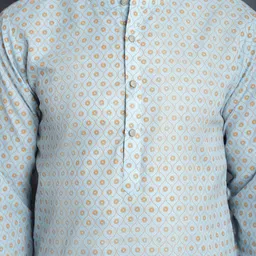 Anouk Geometric Woven Design Kurta image 3