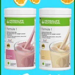 herbal nutrition life F1 SHAKE MIX-ROSE KHEER AND VANILLA (PACK OF 2) Protein Shake-picture-15